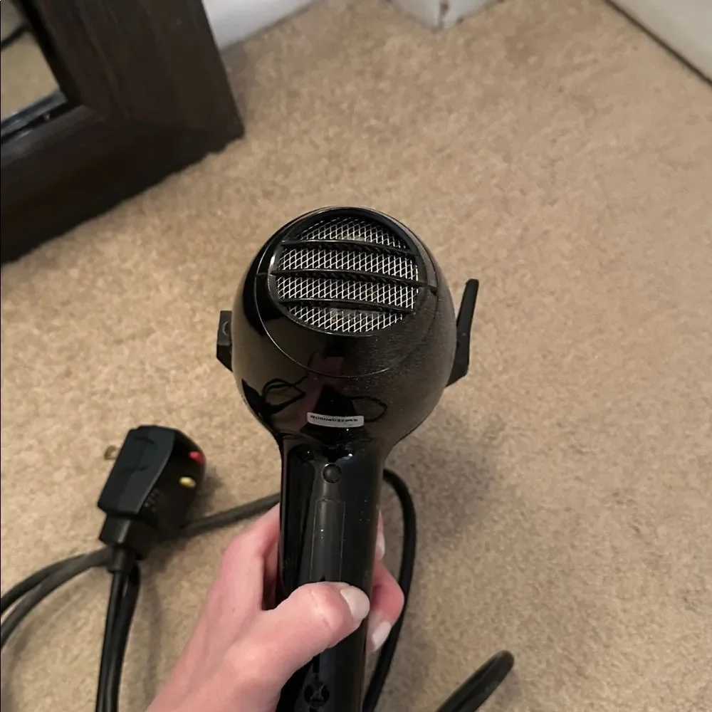 Elchim blow dryer black